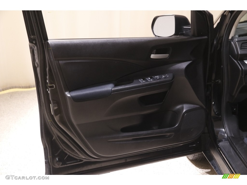 2015 CR-V LX AWD - Crystal Black Pearl / Black photo #4