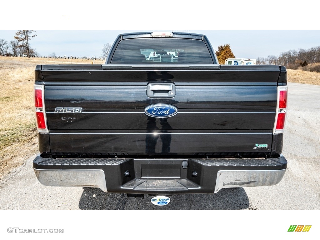 2010 F150 FX4 SuperCab 4x4 - Tuxedo Black / Black photo #5