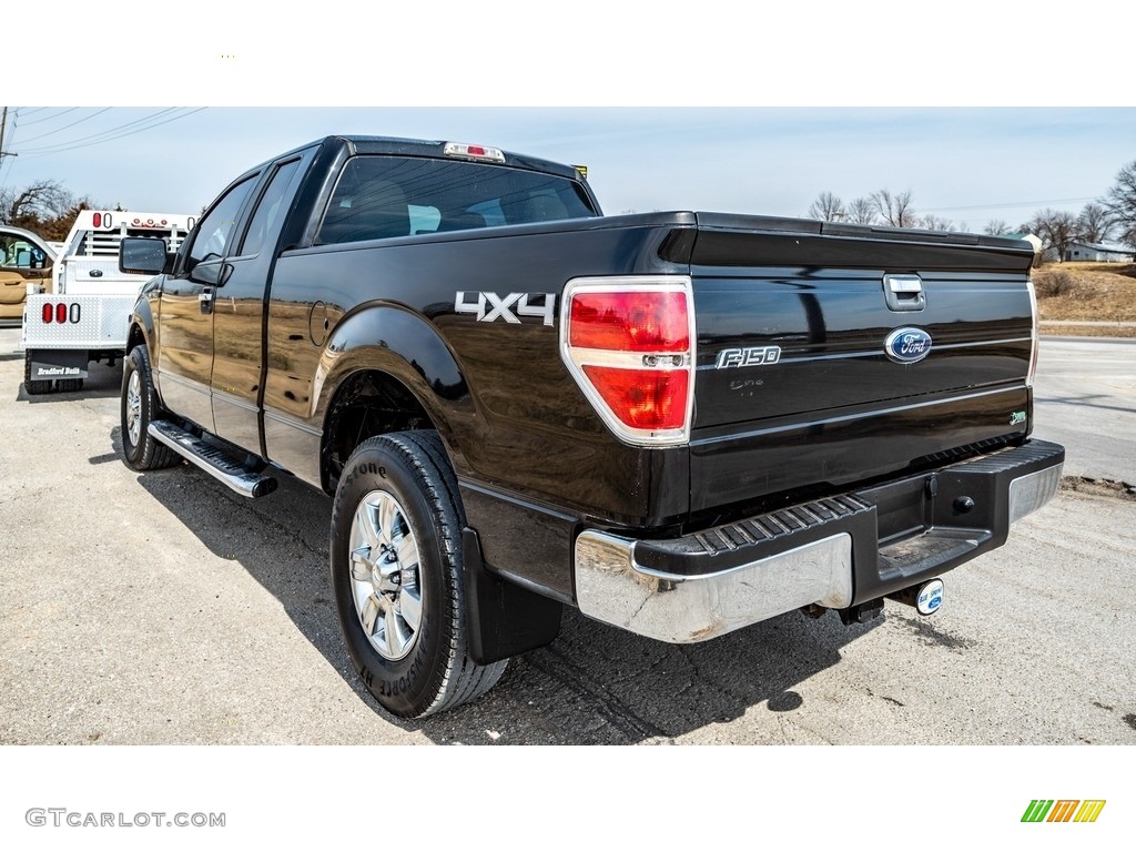 2010 F150 FX4 SuperCab 4x4 - Tuxedo Black / Black photo #6