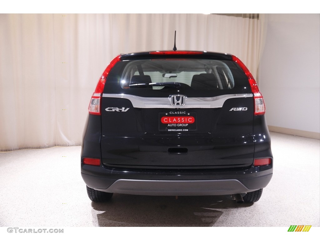 2015 CR-V LX AWD - Crystal Black Pearl / Black photo #17