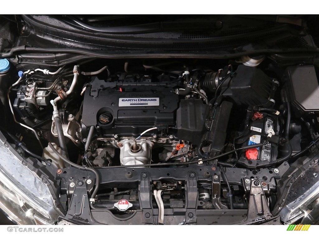 2015 CR-V LX AWD - Crystal Black Pearl / Black photo #18