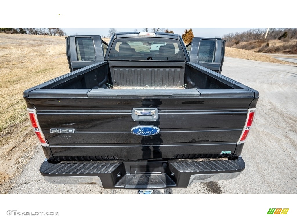 2010 F150 FX4 SuperCab 4x4 - Tuxedo Black / Black photo #21