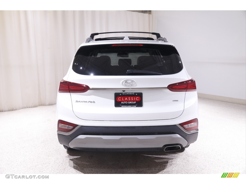 2020 Santa Fe Limited AWD - Quartz White / Espresso/Gray photo #20