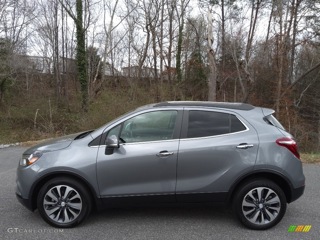 Satin Steel Metallic 2019 Buick Encore Essence Exterior Photo #143859508