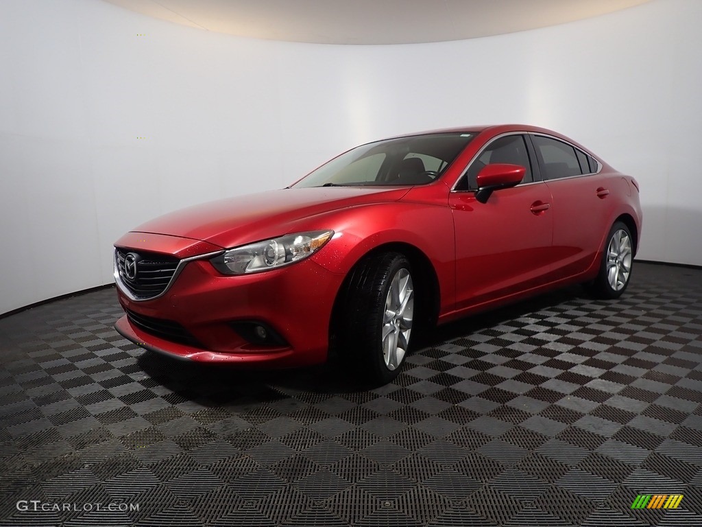 2014 MAZDA6 Touring - Soul Red Mica / Black photo #8