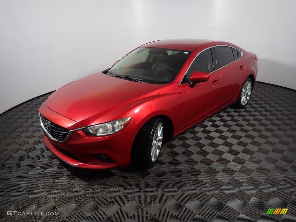 2014 MAZDA6 Touring - Soul Red Mica / Black photo #9