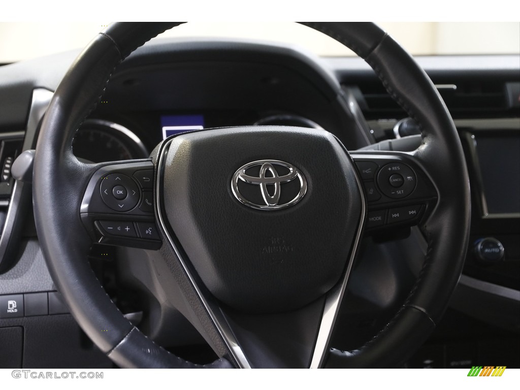 2019 Camry SE - Celestial Silver Metallic / Black photo #7