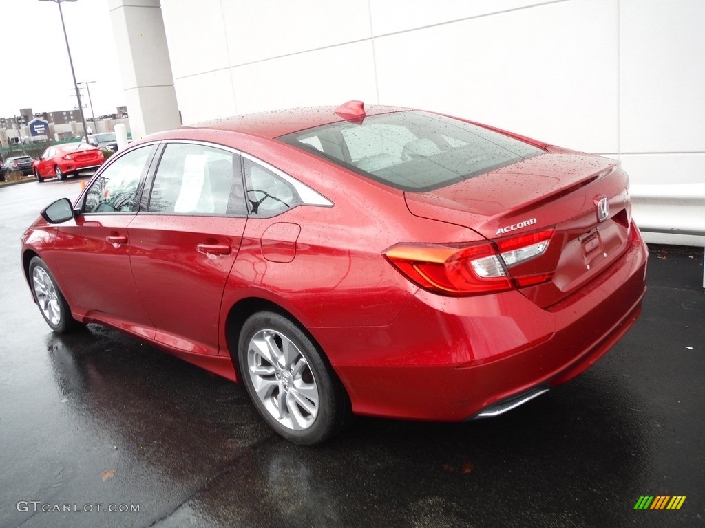 Radiant Red Metallic 2019 Honda Accord LX Sedan Exterior Photo #143861524