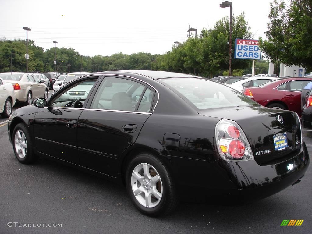 2006 Super Black Nissan Altima 2 5 S Special Edition