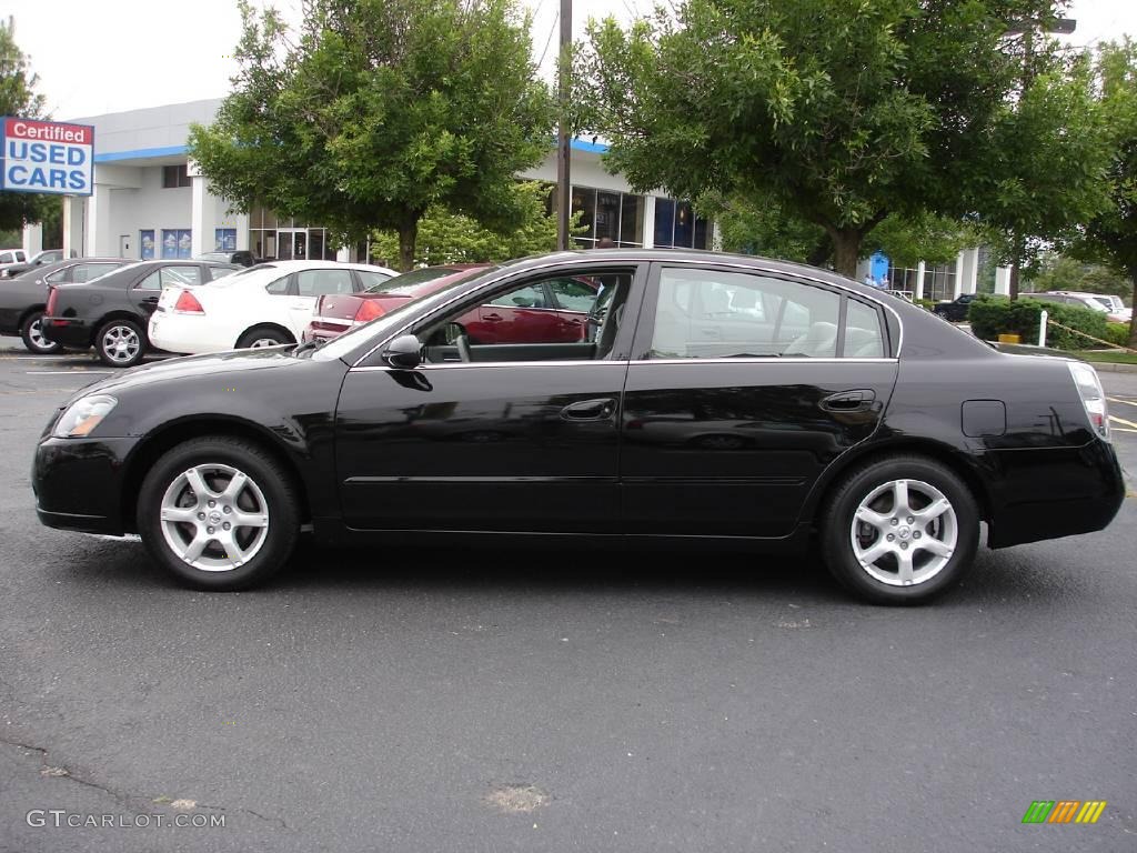 2006 Altima 2.5 S Special Edition - Super Black / Frost photo #6