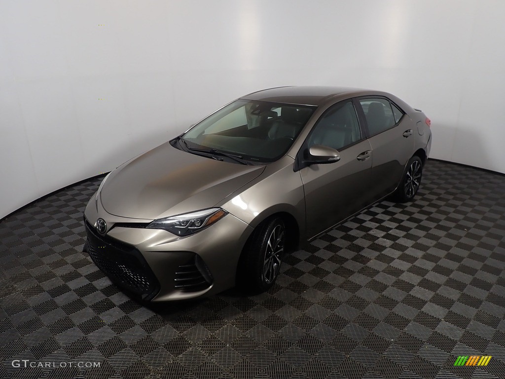 2019 Corolla SE - Falcon Gray metallic / Black photo #9
