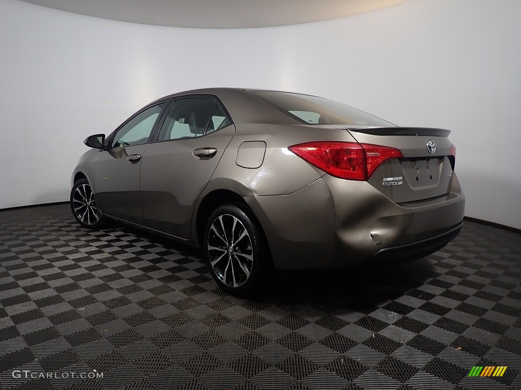 2019 Corolla SE - Falcon Gray metallic / Black photo #11
