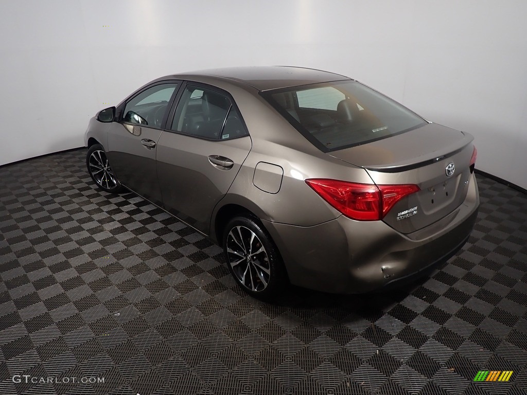 2019 Corolla SE - Falcon Gray metallic / Black photo #12