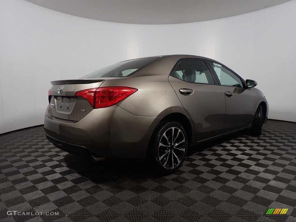 2019 Corolla SE - Falcon Gray metallic / Black photo #16