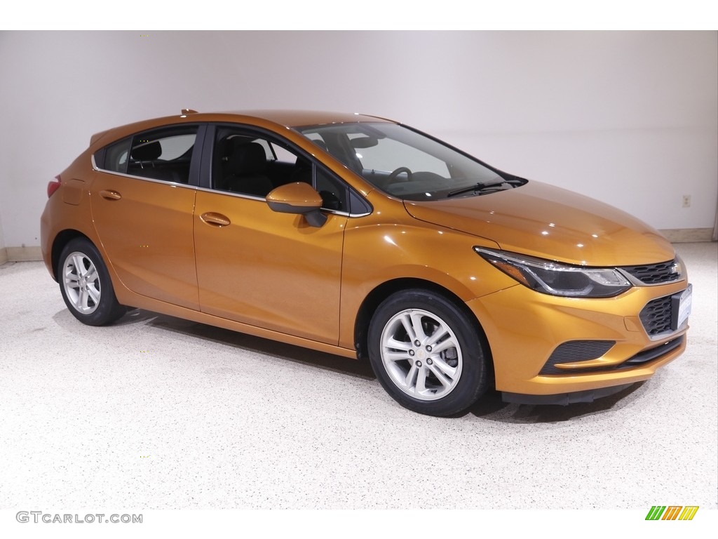 2017 Cruze LT - Orange Burst Metallic / Jet Black photo #1