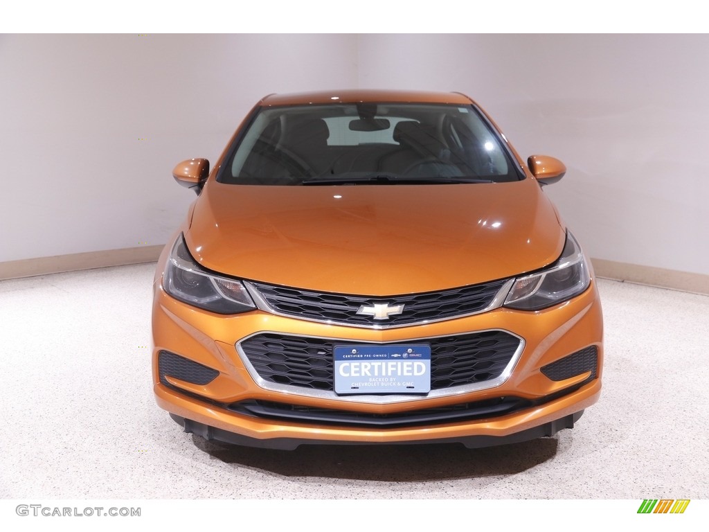 2017 Cruze LT - Orange Burst Metallic / Jet Black photo #2