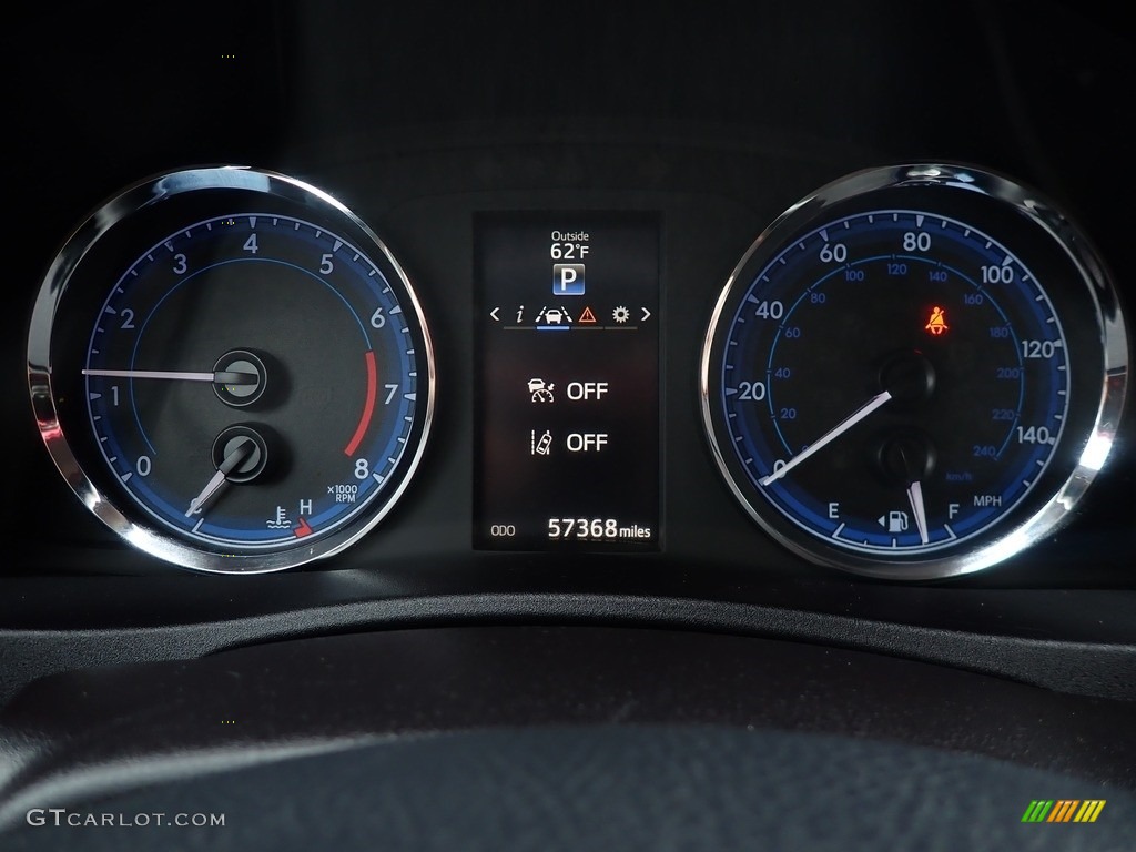 2019 Corolla SE - Falcon Gray metallic / Black photo #28