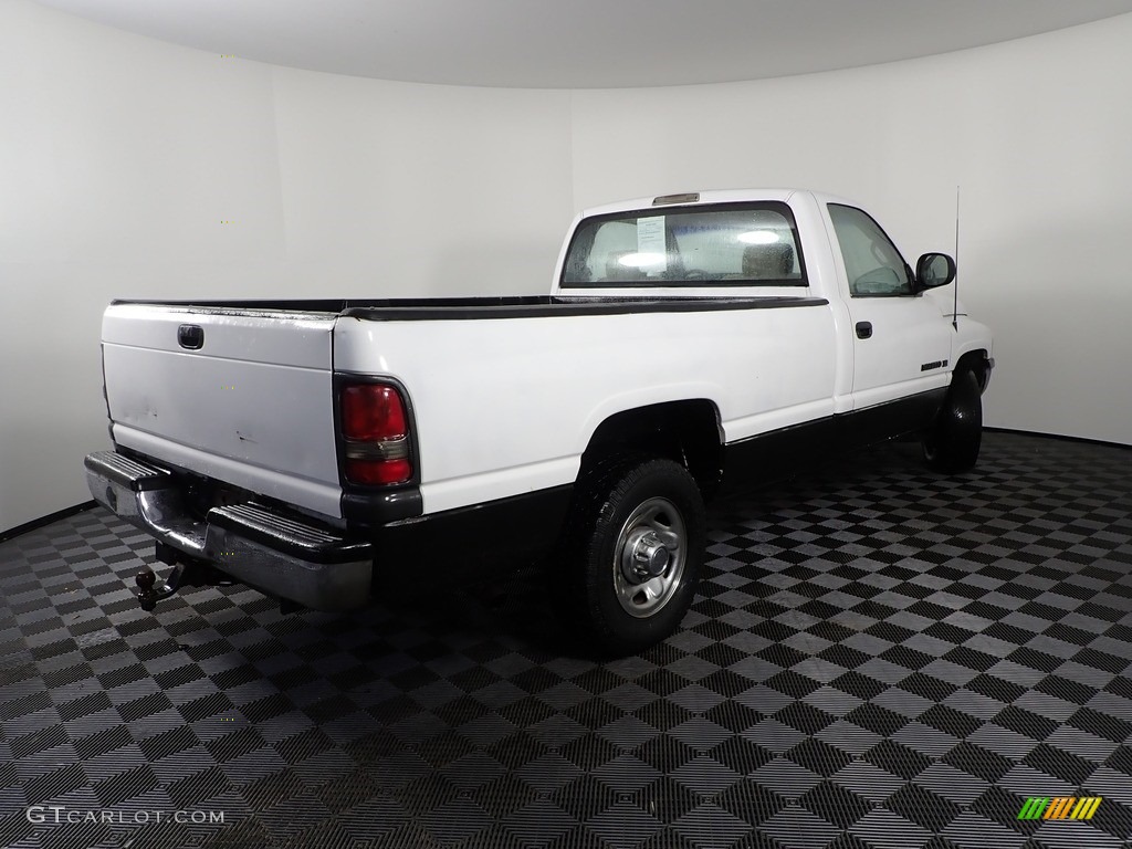 1998 Ram 2500 ST Regular Cab - Bright White / Gray photo #7