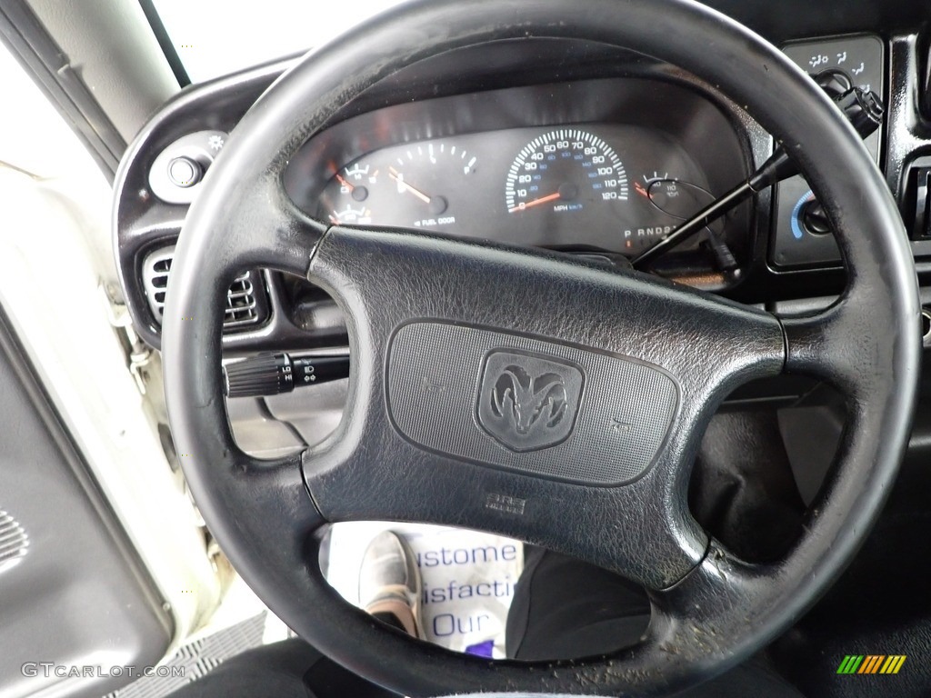 1998 Dodge Ram 2500 ST Regular Cab Gray Steering Wheel Photo #143863846