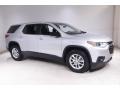 Silver Ice Metallic 2020 Chevrolet Traverse LS