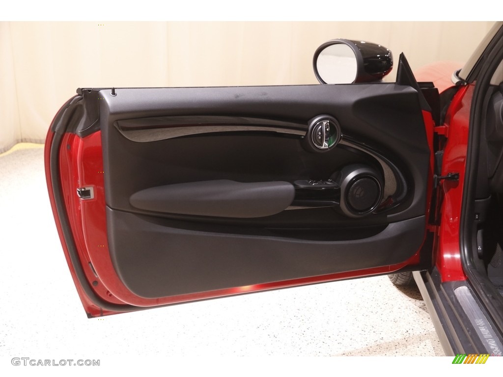2020 Mini Hardtop Cooper S 2 Door Carbon Black Door Panel Photo #143864407