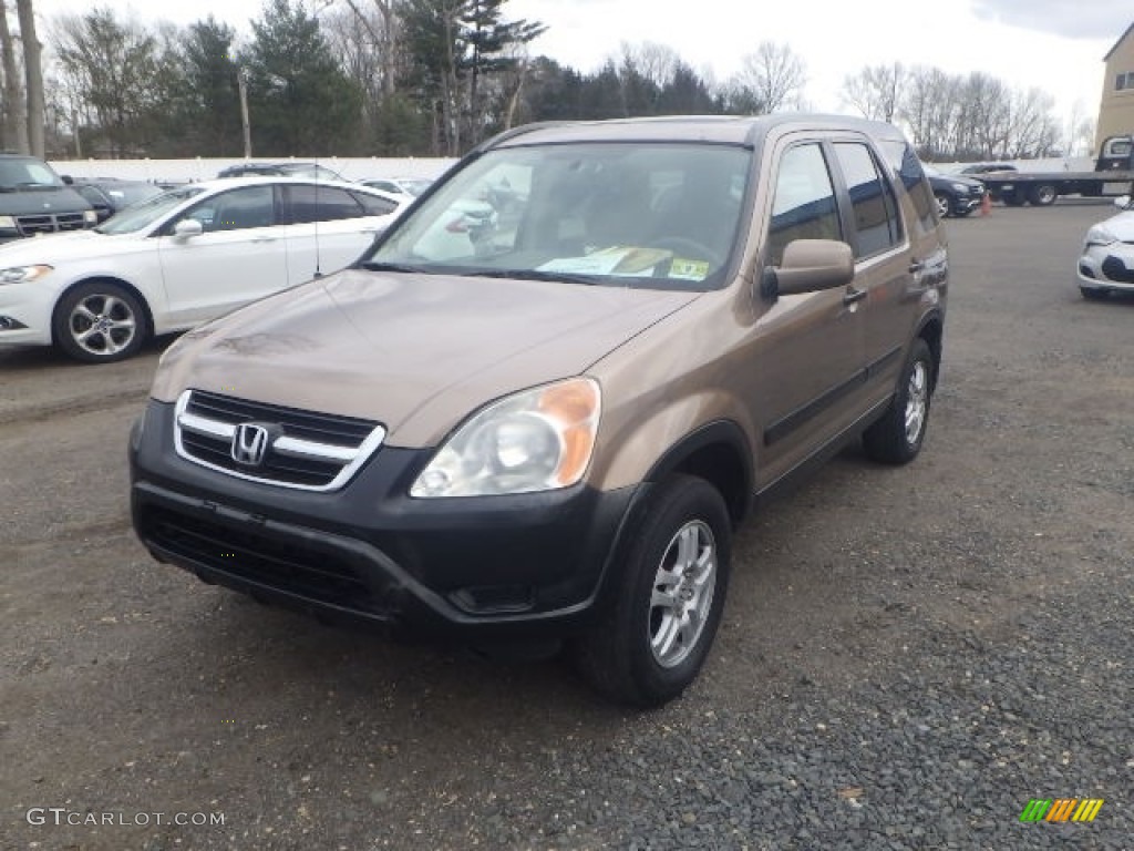 2002 CR-V EX 4WD - Mojave Mist Metallic / Saddle photo #1