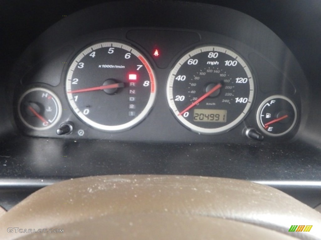 2002 CR-V EX 4WD - Mojave Mist Metallic / Saddle photo #11