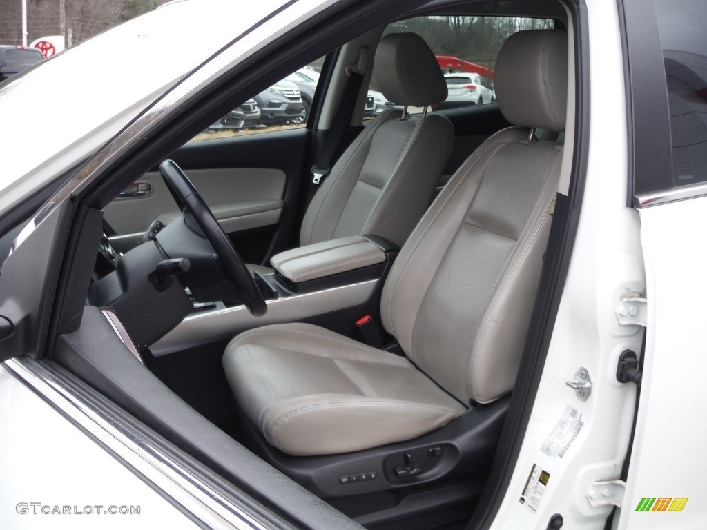 Black Interior 2013 Mazda CX-9 Grand Touring AWD Photo #143865741