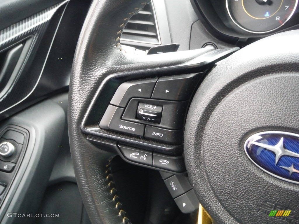 2021 Crosstrek Sport - Plasma Yellow Pearl / Gray photo #10