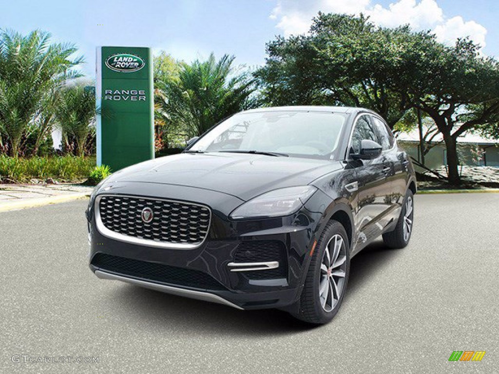 2022 E-PACE P250 SE AWD - Santorini Black Metallic / Ebony/Ebony photo #1