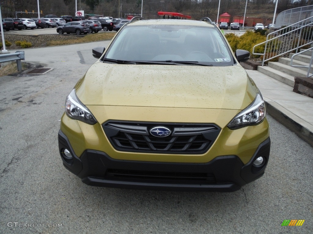 2021 Crosstrek Sport - Plasma Yellow Pearl / Gray photo #13