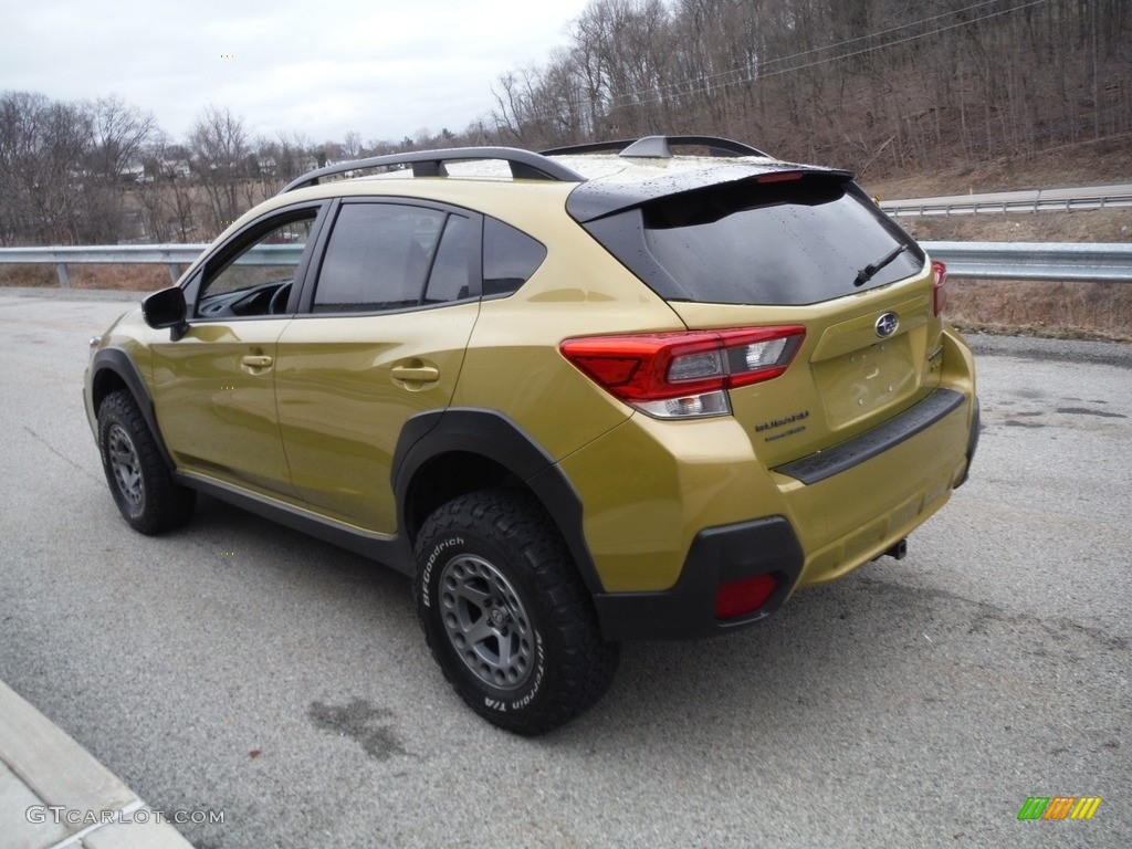 2021 Crosstrek Sport - Plasma Yellow Pearl / Gray photo #17