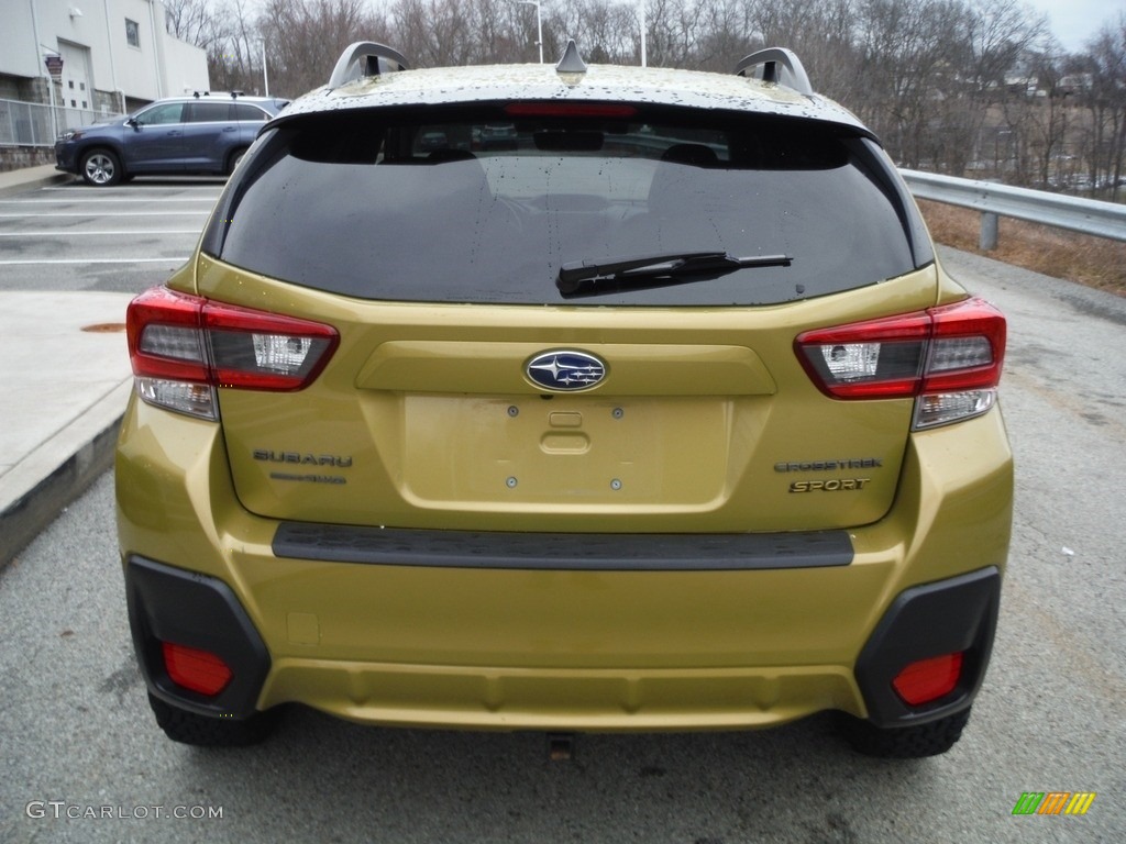 2021 Crosstrek Sport - Plasma Yellow Pearl / Gray photo #19