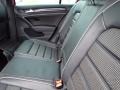 2018 Volkswagen Golf R Titan Black Interior Rear Seat Photo