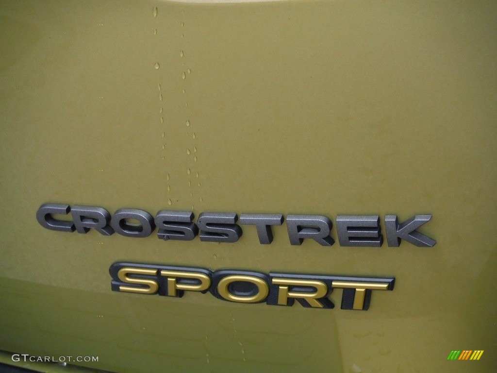 2021 Crosstrek Sport - Plasma Yellow Pearl / Gray photo #20