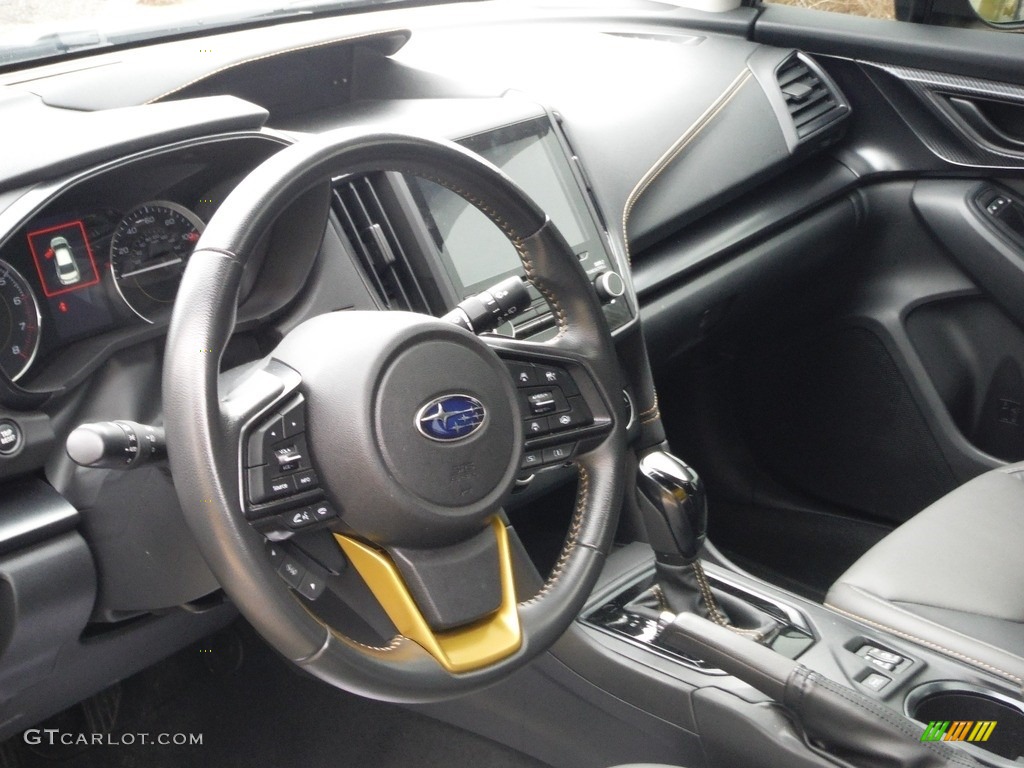 2021 Crosstrek Sport - Plasma Yellow Pearl / Gray photo #24