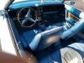 Blue 1973 Ford Mustang Convertible Interior Color