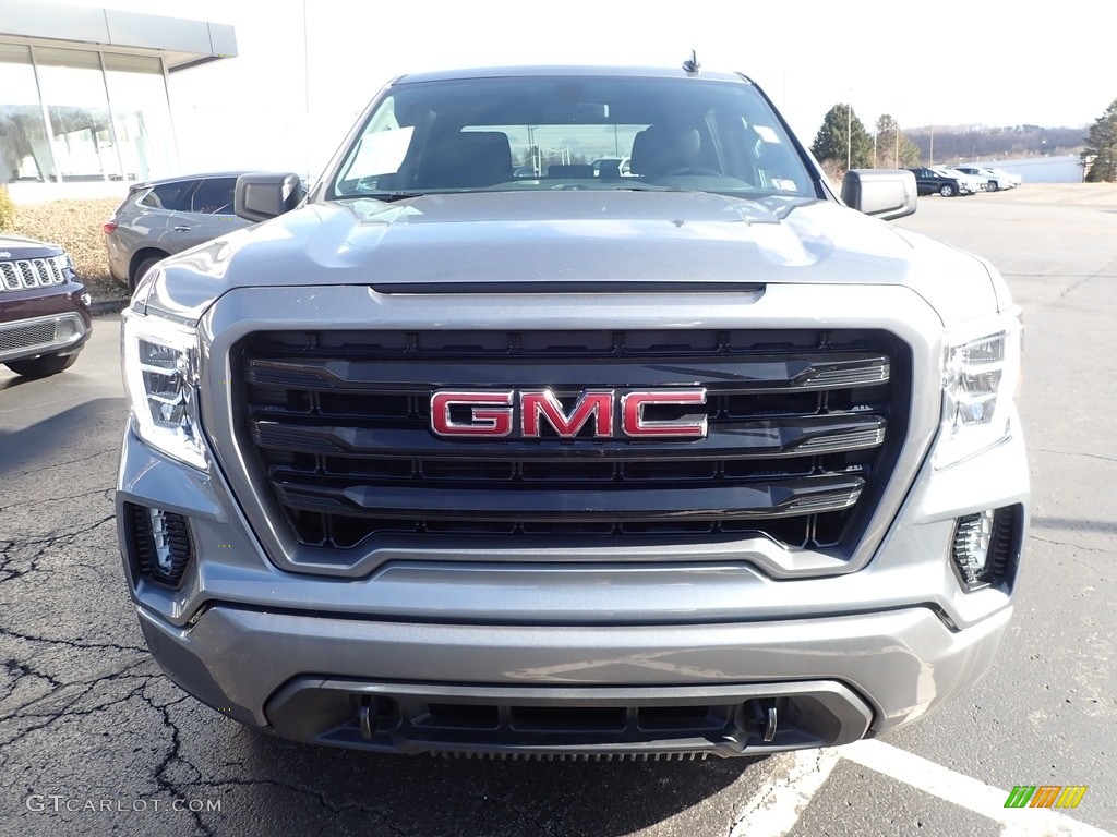 2021 Sierra 1500 Elevation Crew Cab 4WD - Satin Steel Metallic / Jet Black photo #3