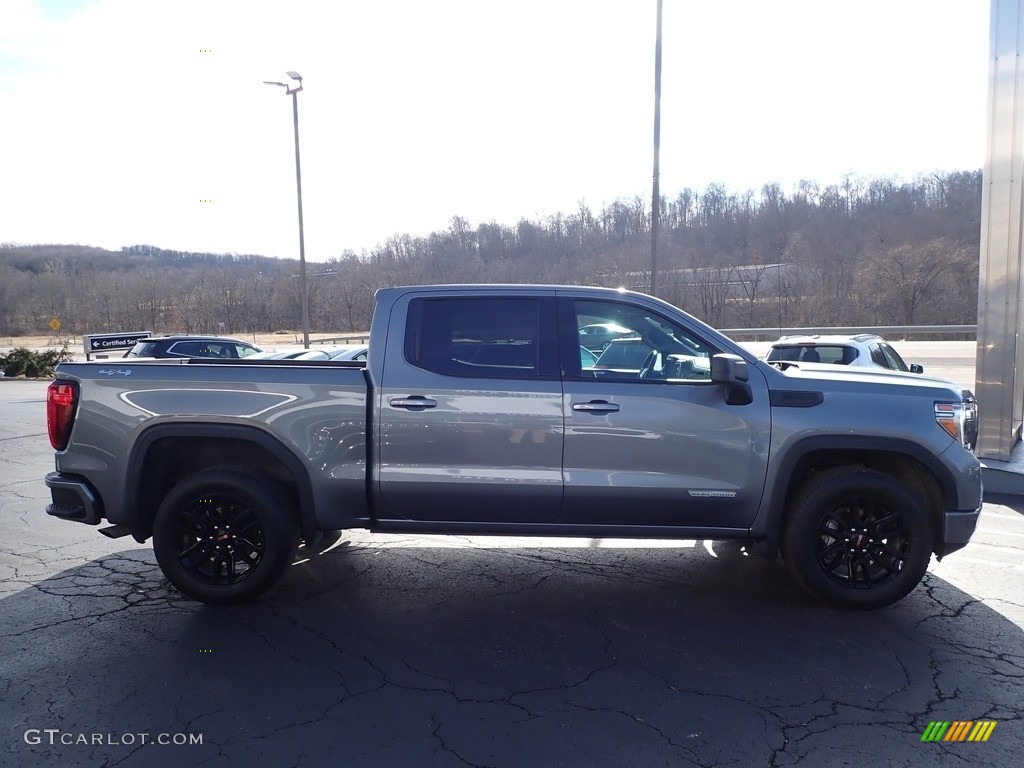 2021 Sierra 1500 Elevation Crew Cab 4WD - Satin Steel Metallic / Jet Black photo #5