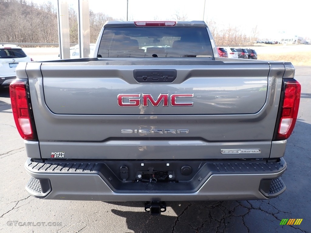 2021 Sierra 1500 Elevation Crew Cab 4WD - Satin Steel Metallic / Jet Black photo #10