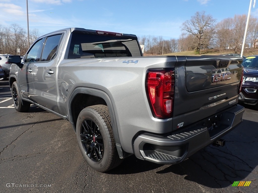 2021 Sierra 1500 Elevation Crew Cab 4WD - Satin Steel Metallic / Jet Black photo #11