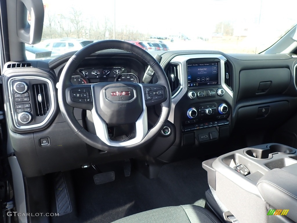 2021 Sierra 1500 Elevation Crew Cab 4WD - Satin Steel Metallic / Jet Black photo #18