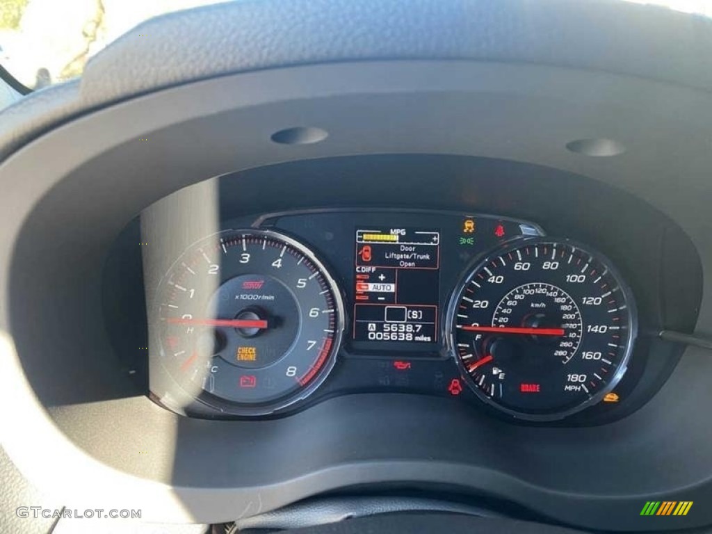 2021 Subaru WRX STI Gauges Photos