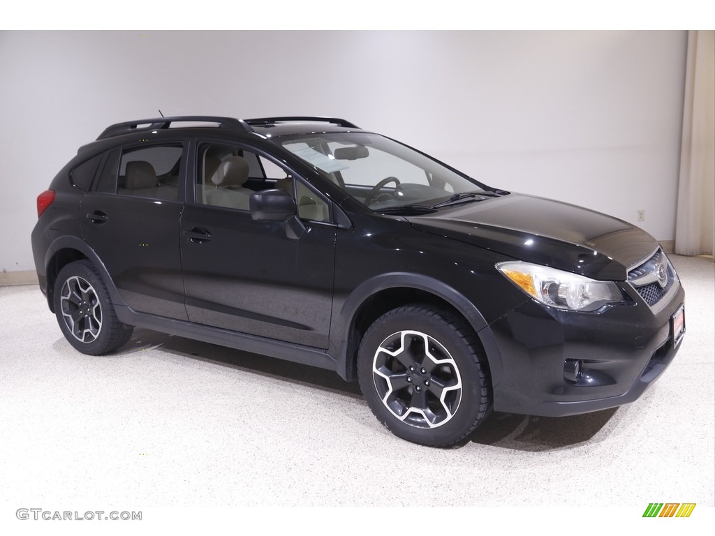 2013 XV Crosstrek 2.0 Premium - Crystal Black Silica / Ivory photo #1