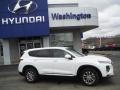 2019 Quartz White Hyundai Santa Fe SE AWD  photo #2