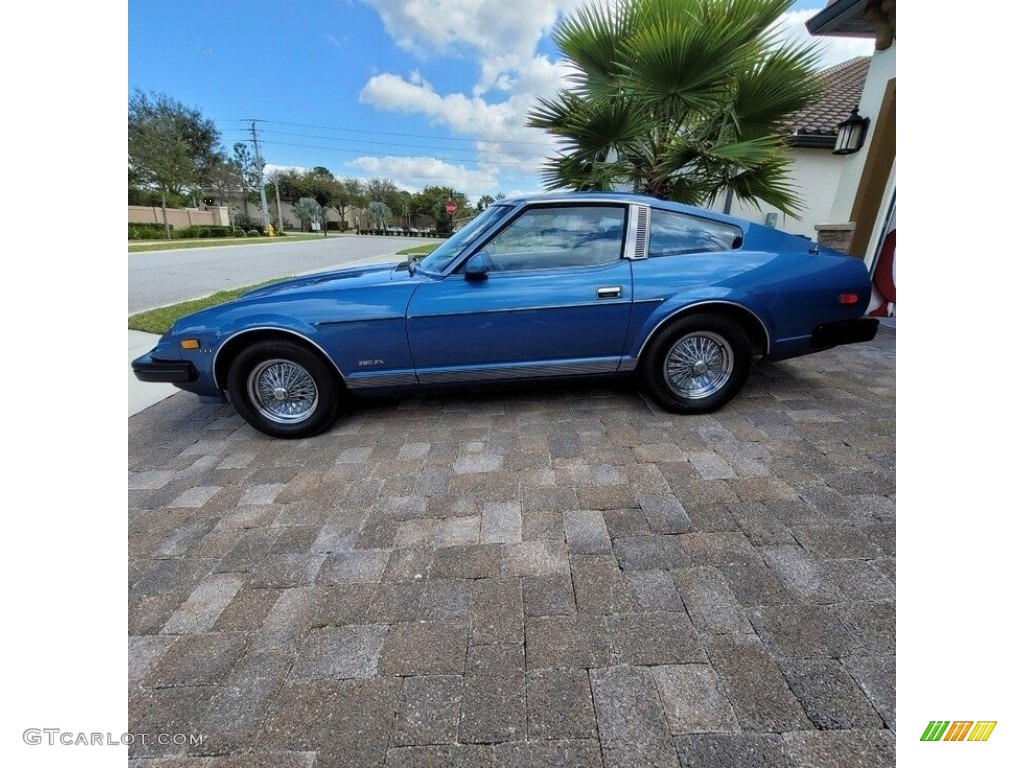 Med Blue Metallic 1981 Datsun 280ZX Deluxe Coupe Exterior Photo #143867826