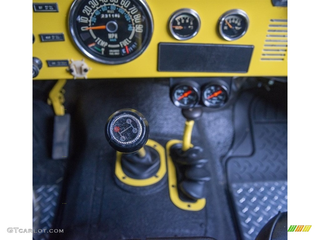 1977 Jeep CJ5 Standard CJ5 Model Controls Photo #143868983