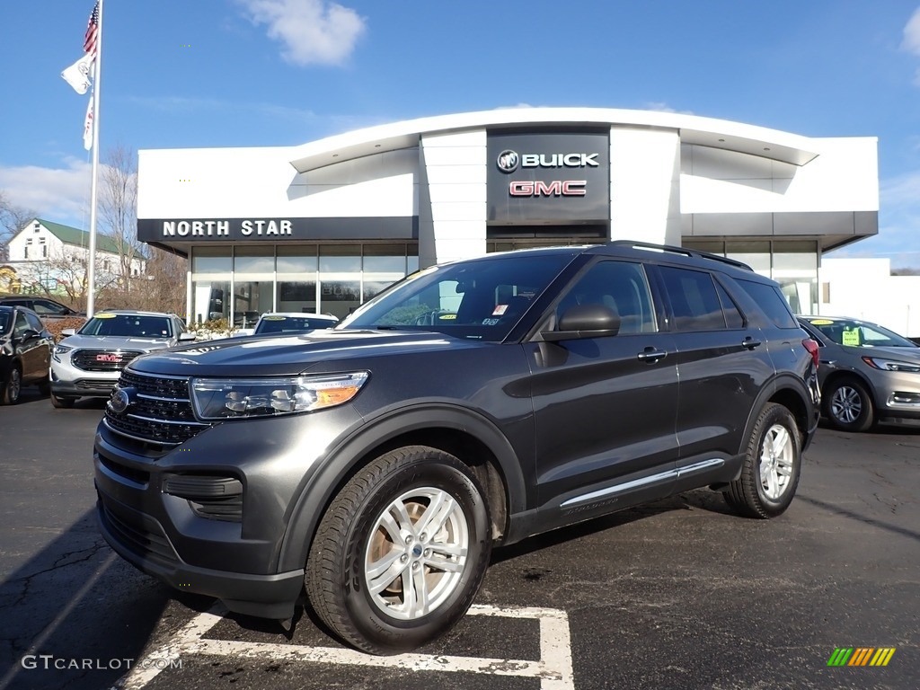 2020 Explorer XLT 4WD - Magnetic Metallic / Ebony photo #1
