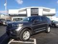 2020 Magnetic Metallic Ford Explorer XLT 4WD  photo #1