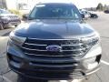 2020 Magnetic Metallic Ford Explorer XLT 4WD  photo #3